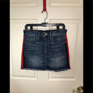 Express denim skirt 
